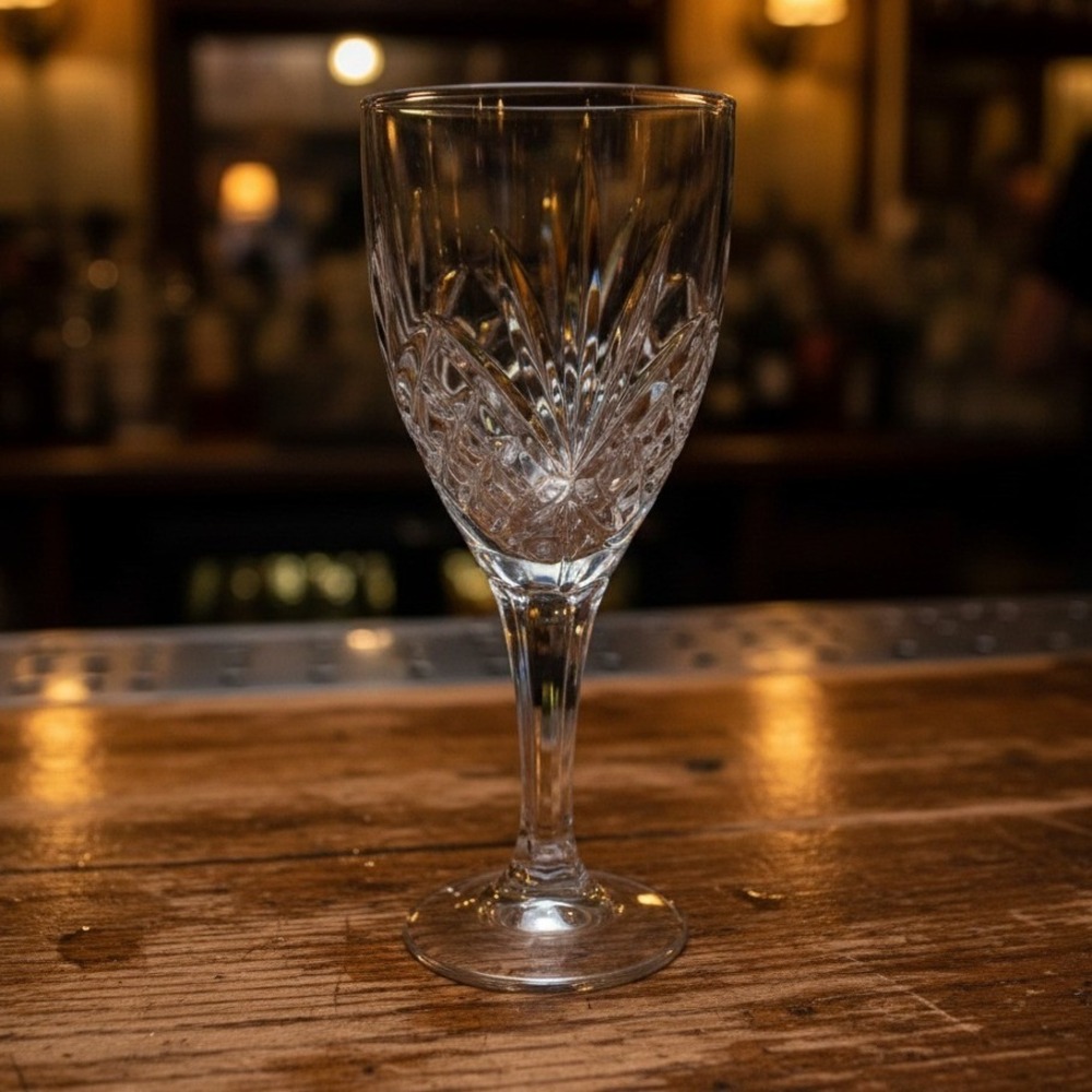 Shannon Godinger Dublin Crystal Goblet, Vintage Stemware, Replacement Wine Glass